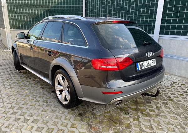 Audi A4 Allroad cena 36900 przebieg: 289000, rok produkcji 2010 z Biskupiec małe 352